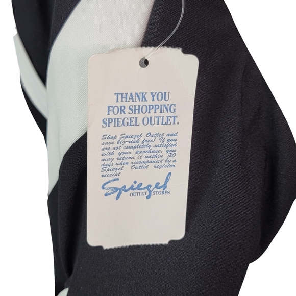 Carol Wior Summer Beach Pool Swimwear One Piece Cross Back Swim Suit Size 6 NWT - Picture 5 of 11